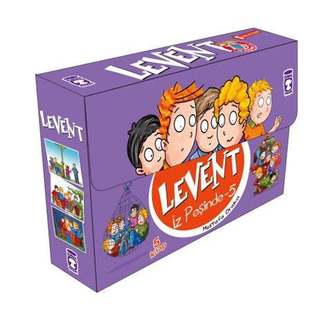 Levent İz Peşinde 03 Set (5 Kitap Takım) Mustafa Orakçı.